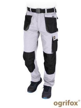 Mocne spodnie robocze męskie monterskie ochronne canvas OX-OGR-T WBS
