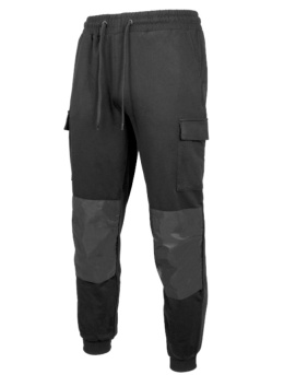 Spodnie dresowe robocze joggery męskie dresy ochronne FLEXER BLACK