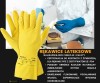 Rękawice Gumowe Lateks Ansell wnętrze Bawełna AphaTec RAECONOH87-190 Y