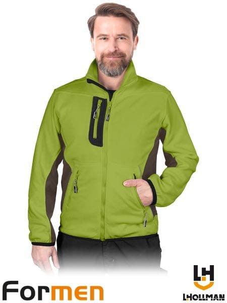 Bluza polarowa męska ciepły polar ochronny roboczy LH-FMN-P LBRB