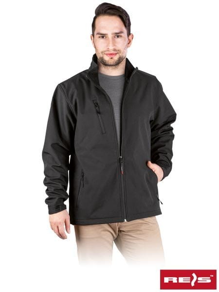 KURTKA WIOSENNA MESKA SOFTSHELL rozpinana bez kaptura SHELLJACK