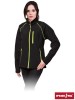 KURTKA WIOSENNA DAMSKA SOFTSHELL rozpinana bez kaptura SHELLADY-J
