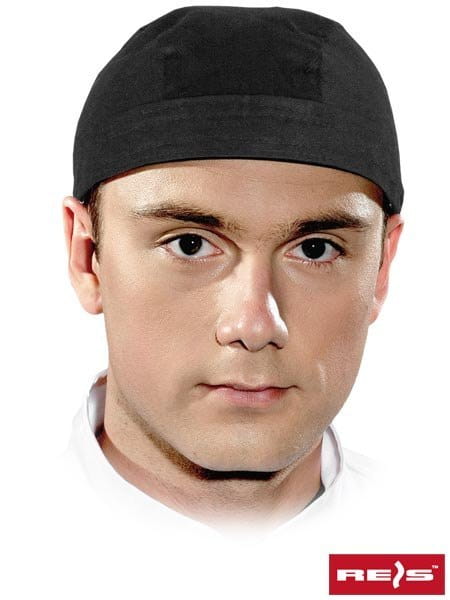 Czapka bandanka kucharska z podszewką wiązana 100% bawełna CZPIRAT B