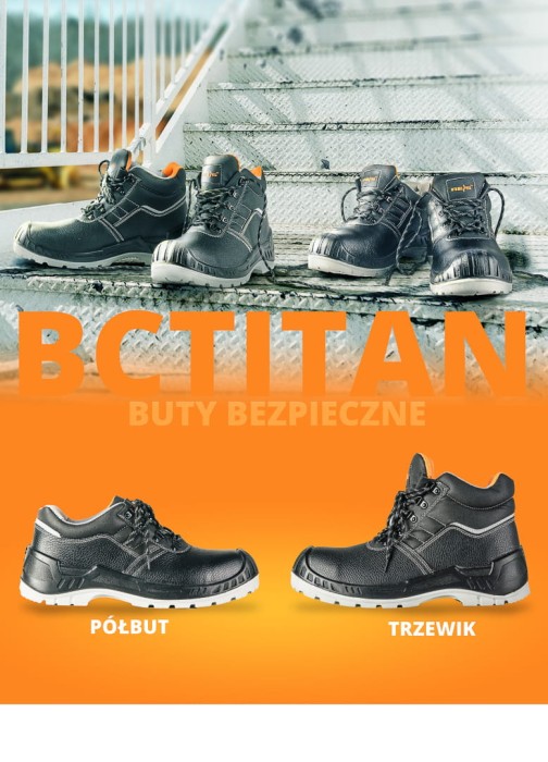 Buty robocze trzewiki KOMPOZYT BCTITAN_T S3 SRC