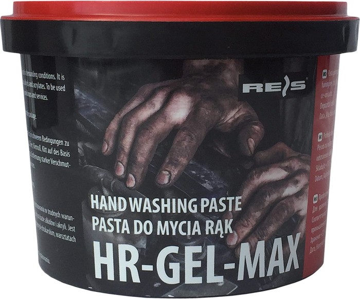 Pasta żel do usuwania mocnych zabrudzeń NIE DRAŻNIĄCA SKÓRY HR-GEL-MAX 450g
