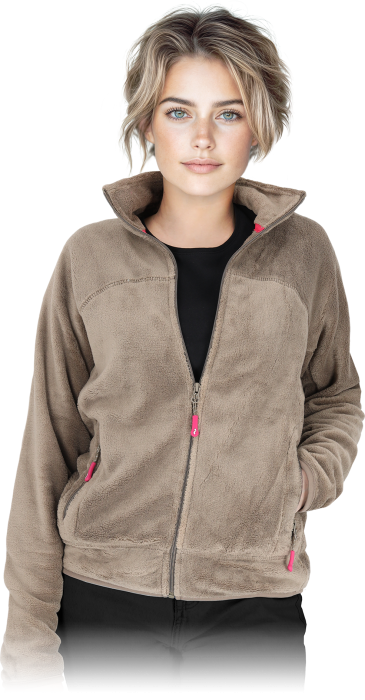 POLAR damski GRUBY CIEPŁY roboczy BLUZA polarowa Polsheep BE