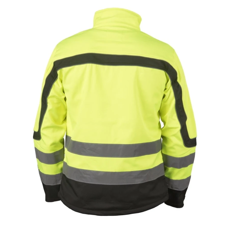 Kurtka męska ochronna SOFTSHELL odblask ostrzegawcza NEMO PB