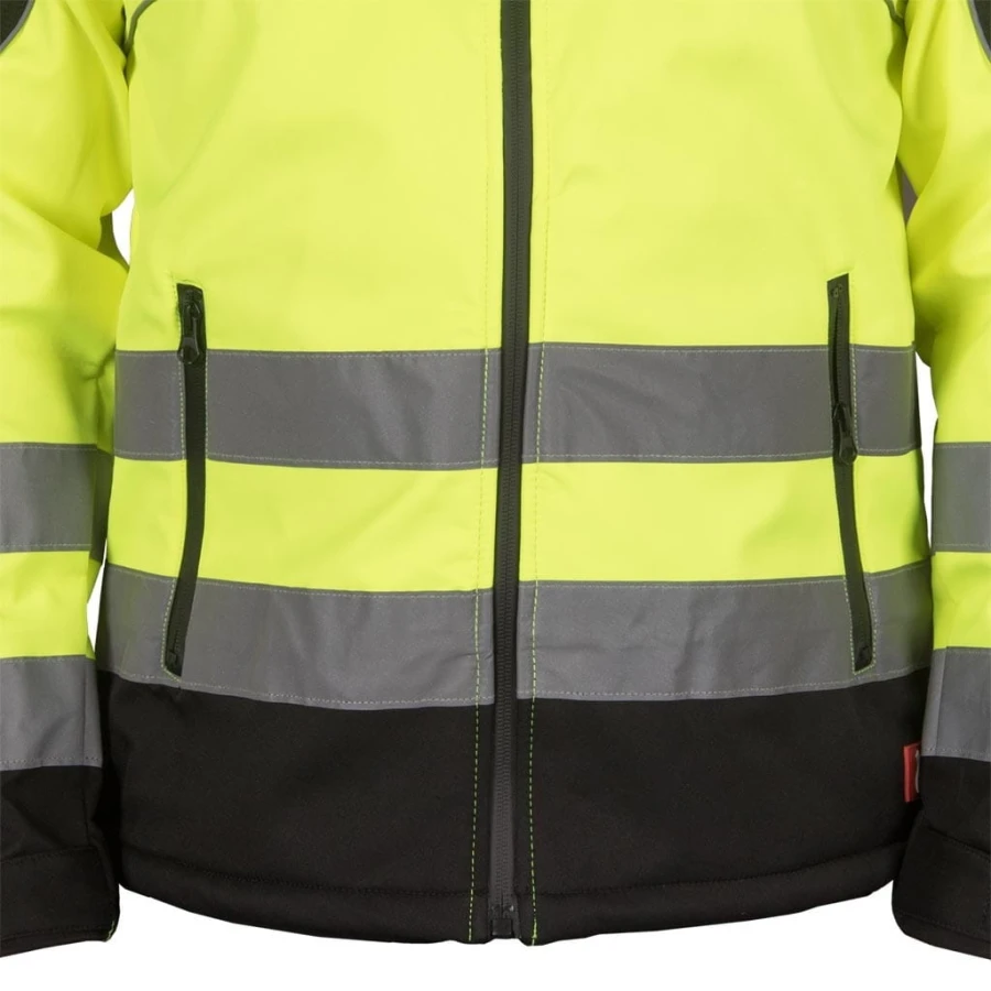 Kurtka męska ochronna SOFTSHELL odblask ostrzegawcza NEMO PB