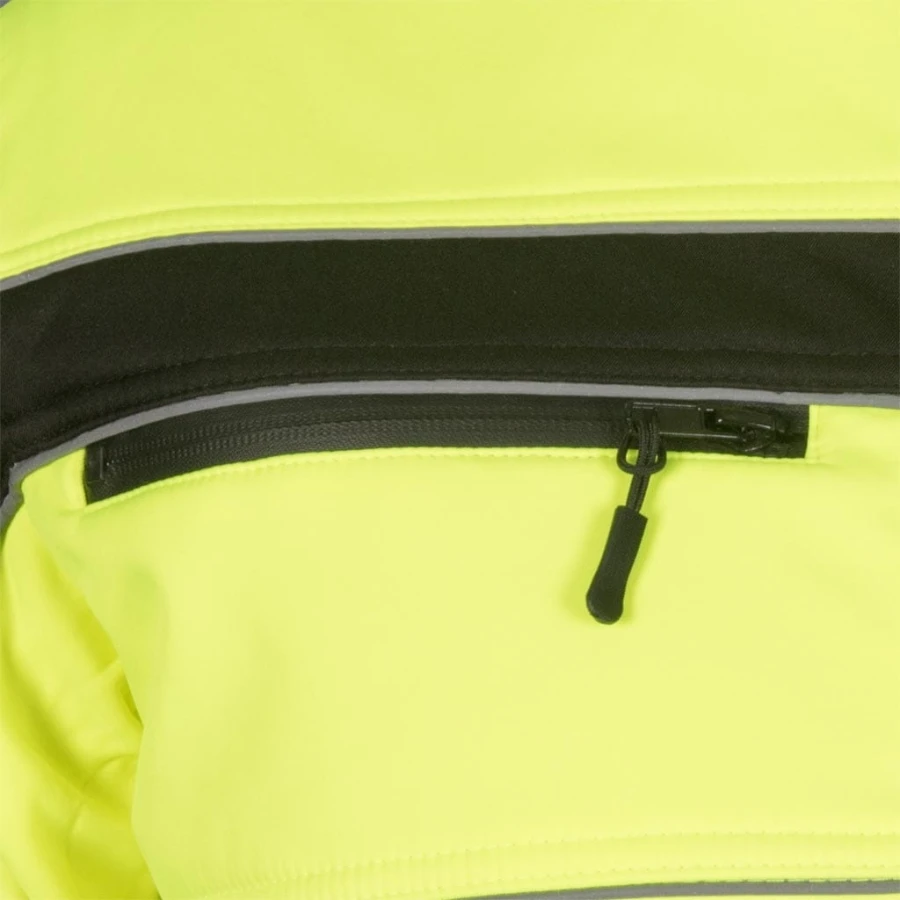 Kurtka męska ochronna SOFTSHELL odblask ostrzegawcza NEMO PB