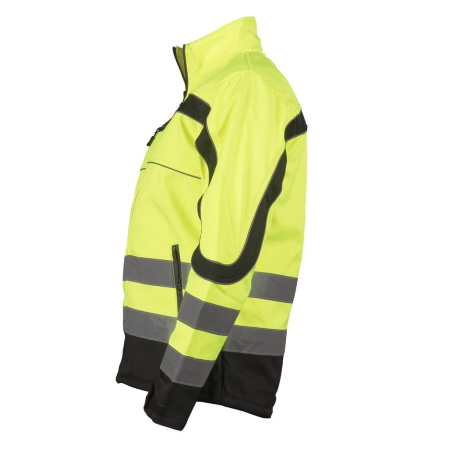 Kurtka męska ochronna SOFTSHELL odblask ostrzegawcza NEMO YB