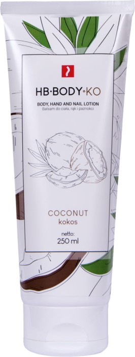 Balsam KOKOSOWY do ciała krem do rąk paznokci kozie mleko alatoina 250 ml