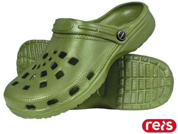 KROKSY KLAPKI ogrodowe chodaki lekkie codzienne buty EVA BCDOTS O