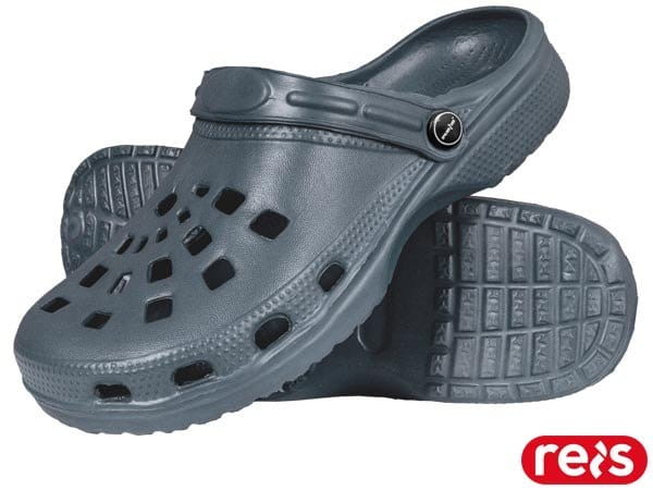 KROKSY KLAPKI ogrodowe chodaki lekkie codzienne buty EVA BCDOTS S