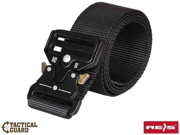 Pasek do spodni Reis Tactical Guard CRAMP B Uni CZARNY 125 cm