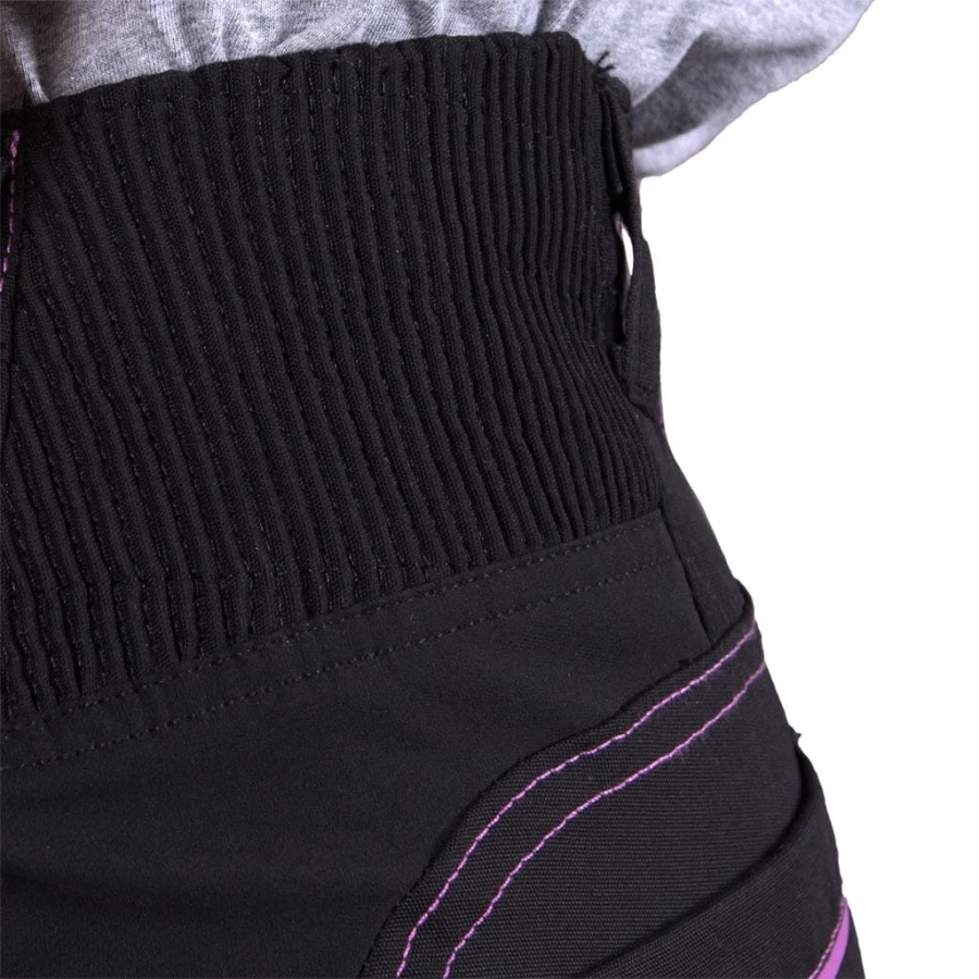 SPODNIE ROBOCZE DAMSKIE ochronne canvas liczne kieszenie LH-FWN-T GN