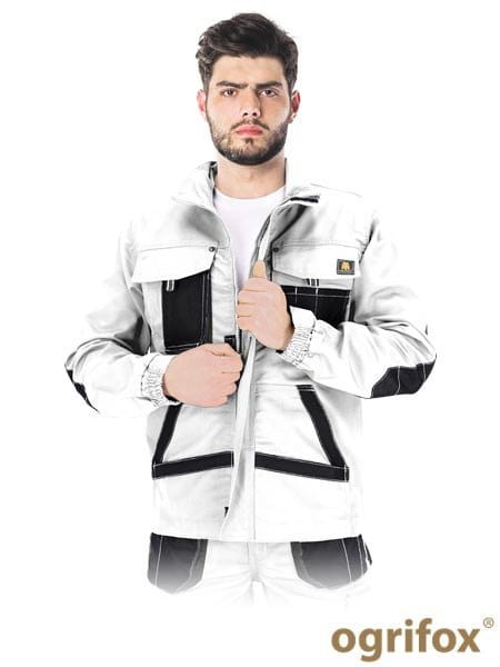 Bluza robocza męska rozpinana mocna ochronna canvas OX-OGR-J WBS