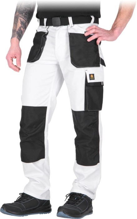 Mocne spodnie robocze męskie monterskie ochronne canvas OX-OGR-T WBS