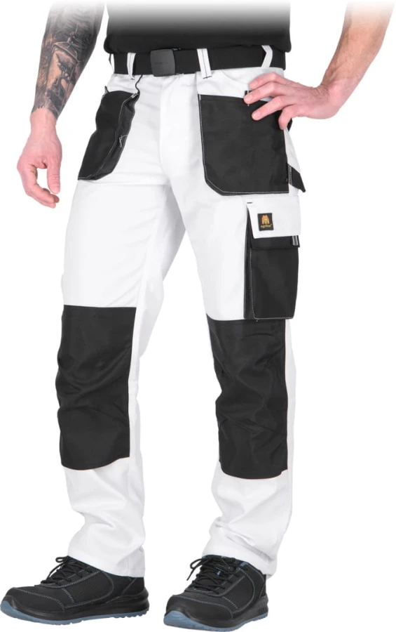Mocne spodnie robocze męskie monterskie ochronne canvas OX-OGR-T WBS