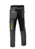Mocne elastyczne spodnie robocze CLASSIC STRETCH SLIM odblaski bawełna