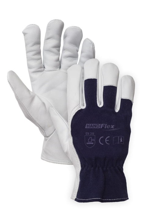 Rękawice Robocze MONTERSKIE Rękawiczki kozia skóra Hand Flex 1016