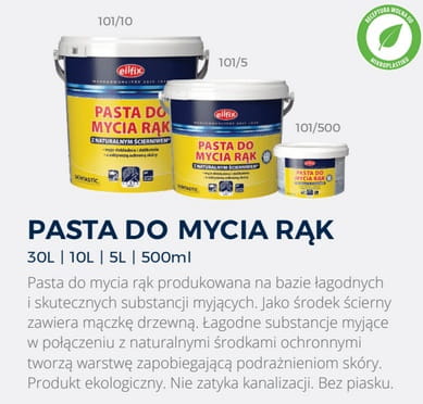 Pasta BHP EILFIX do mycia zabrudzonych rąk 5l