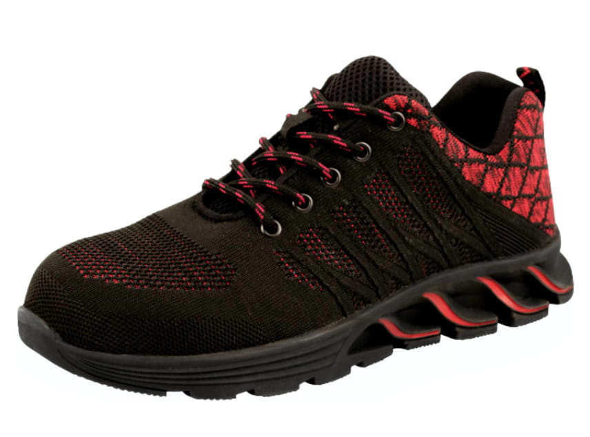 Buty robocze bezpieczne S1 półbuty ochronne BTEX FAN metalowy podnosek