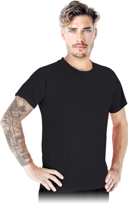 Koszulka męska sportowa SPORT&amp;WORK T-shirt z siateczki PORTO-SS B