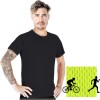 Koszulka męska sportowa SPORT&amp;WORK T-shirt z siateczki PORTO-SS B