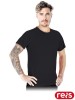 Koszulka męska sportowa SPORT&amp;WORK T-shirt z siateczki PORTO-SS B