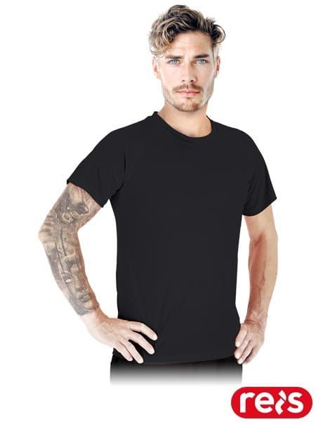 Koszulka męska sportowa SPORT&amp;WORK T-shirt z siateczki PORTO-SS B