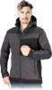 Kurtka męska SOFTSHELL z kapturem elastyczna ze stretchu FORECO-SH SB