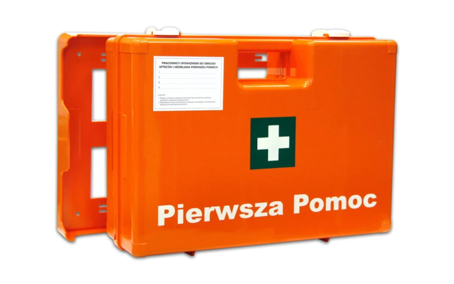 APTECZKA PIERWSZEJ POMOCY walizka zakładowa przenośna K10 DIN13157 AZP100C
