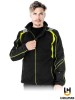 Bluza Męska Polarowa ODBLASKOWA rękawy Softshell ODDYCHAJĄCA TAYGER BY