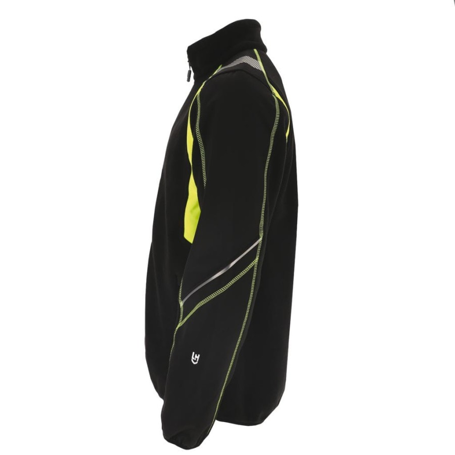 Bluza Męska Polarowa ODBLASKOWA rękawy Softshell ODDYCHAJĄCA TAYGER BY