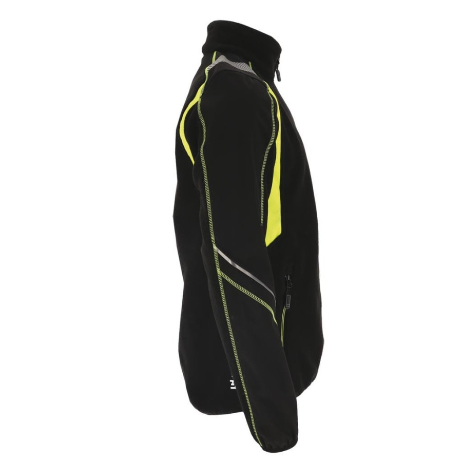 Bluza Męska Polarowa ODBLASKOWA rękawy Softshell ODDYCHAJĄCA TAYGER BY