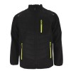 Kurtka męska SOFTSHELL ocieplana ODDYCHAJĄCA pikowana ODBLASKI Grande-J