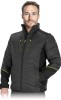 Kurtka męska PRZEJŚCIOWA hybrydowa SOFTSHELL pikowana ODBLASKI ADGER B