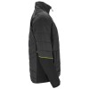 Kurtka męska PRZEJŚCIOWA hybrydowa SOFTSHELL pikowana ODBLASKI ADGER B