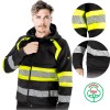 Bluza męska z KAPTUREM ODBLASKOWA sportowa BAWEŁA 80% ochronna Rautex-DS