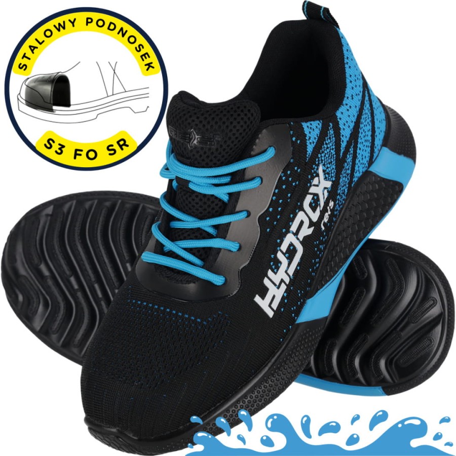 BUTY ROBOCZE ochronne PÓŁBUTY robocze SPORTOWE oddychające Hydrox BN S3
