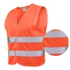 Kamizelka odblaskowa SIATECZKOWA VEST2 MESH Orange Ostrzegawcza kat. I