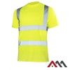 Przewiewna koszulka robocza ostrzegawcza t-shirt odblask T-REF YELLOW r M