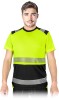Koszulka T-shirt ostrzegawczy z siateczki, męski