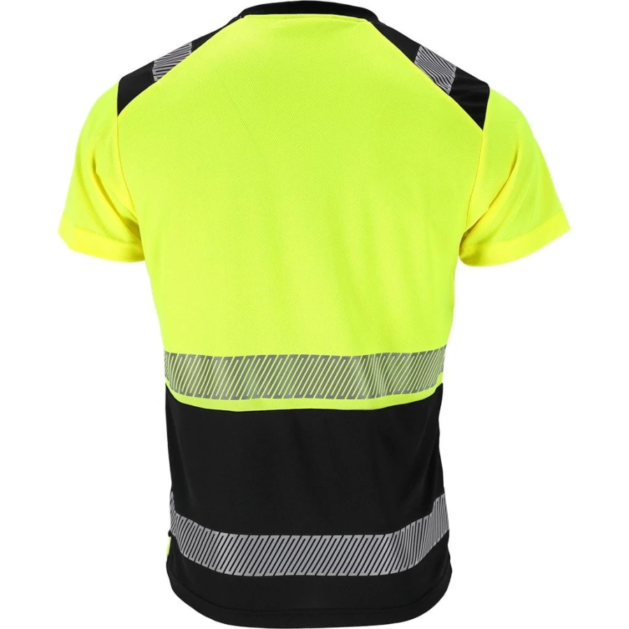 Koszulka T-shirt ostrzegawczy z siateczki, męski