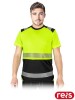 Koszulka T-shirt ostrzegawczy z siateczki, męski