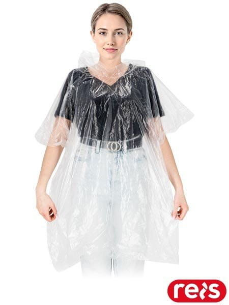Peleryna przeciwdeszczowa typu poncho z poliamidu Reis PONCHO-MIDI T r. UNI