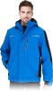 Kurtka ocieplana męska 3 warstwowy SOFTSHELL kaptur odblaski TORNADO NB