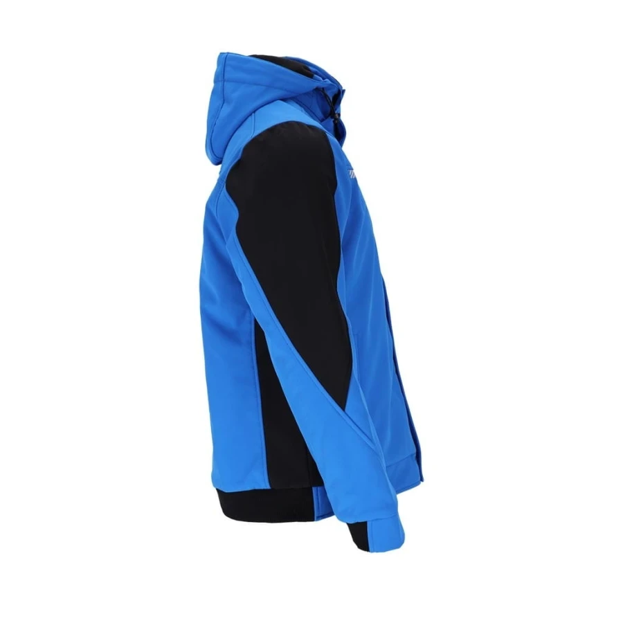 Kurtka ocieplana męska 3 warstwowy SOFTSHELL kaptur odblaski TORNADO NB