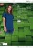 Bluza koszula damska medyczna kosmetyczna krótki rękaw TRISTI-J G