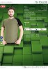 Koszulka t-shirt z siateczki TOLEDO ZB
